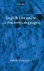 English Literature and Ancient Languages