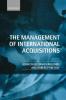 The Management of International Acquisitions