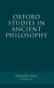 Oxford Studies in Ancient Philosophy