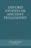 Oxford Studies in Ancient Philosophy