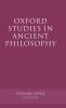 Oxford Studies in Ancient Philosophy