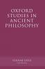 Oxford Studies in Ancient Philosophy