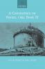 A Commentary on Horace Odes Book III
