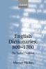 English Dictionaries 800-1700