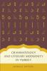 Grammatology and Literary Modernity in Turkey