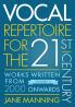 Vocal Repertoire for the Twenty-First Century Volume 2
