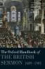 Oxford Handbook of the British Sermon 1689-1901