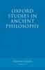 Oxford Studies in Ancient Philosophy Volume