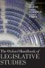 Oxford Handbook of Legislative Studies