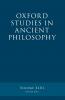 Oxford Studies in Ancient Philosophy
