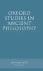 Oxford Studies in Ancient Philosophy
