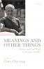 Meanings and Other Things