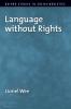 Language Without Rights