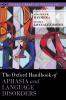Oxford Handbook of Aphasia and Language Disorders