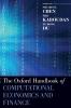 Oxford Handbook of Computational Economics and Finance