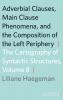 Adverbial Clauses Main Clause Phenomena and Composition of the Left Periphery