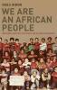 We Are an African People