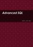 Advanced SQL