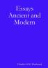 Essays Ancient and Modern