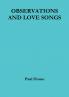 OBSERVATIONS AND LOVE SONGS