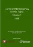 Journal of Interdisciplinary Science Topics Volume 7