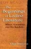 Beginnings of Ladino Literature
