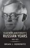 Vladimir Jabotinsky's Russian Years 1900-1925