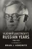 Vladimir Jabotinsky's Russian Years 1900-1925