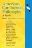 American Continental Philosophy