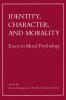 Identity Character and Morality