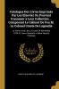 Catalogue Des Livres Imprim��s Par Les Elsevier Ou Pouvant S'annexer a Leur Collection ... Composant Le Cabinet De Feu M. Le Colonel Comte De Lagondie