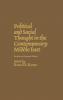 Political and Social Thought in the Contemporary Middle East