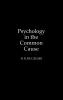 Psychology in the Common Cause
