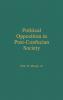 Political Opposition in Post-Confucian Society