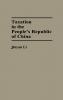 Taxation in the People's Republic of China