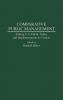Comparative Public Management