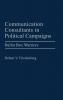 Communication Consultants in Political Campaigns