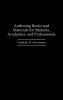 Authoring Books and Materials for Students Academics and Professionals