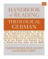 The Handbook of Reading Theological German