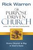 The Purpose Driven Church
