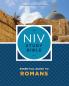 NIV Study Bible Essential Guide to Romans Paperback Red Letter Comfort Print