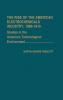 The Rise of the American Electrochemicals Industry 1880-1910.
