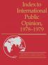 Index to International Public Opinion 1978-1979
