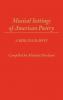 Musical Settings of American Poetry