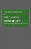 Historical Dictionary of Data Processing