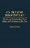 On Playing Shakespeare