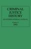 Criminal Justice History