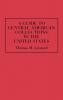 A Guide to Central American Collections in the United States