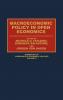 Macroeconomic Policy in Open Economies
