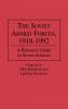 The Soviet Armed Forces 1918-1992